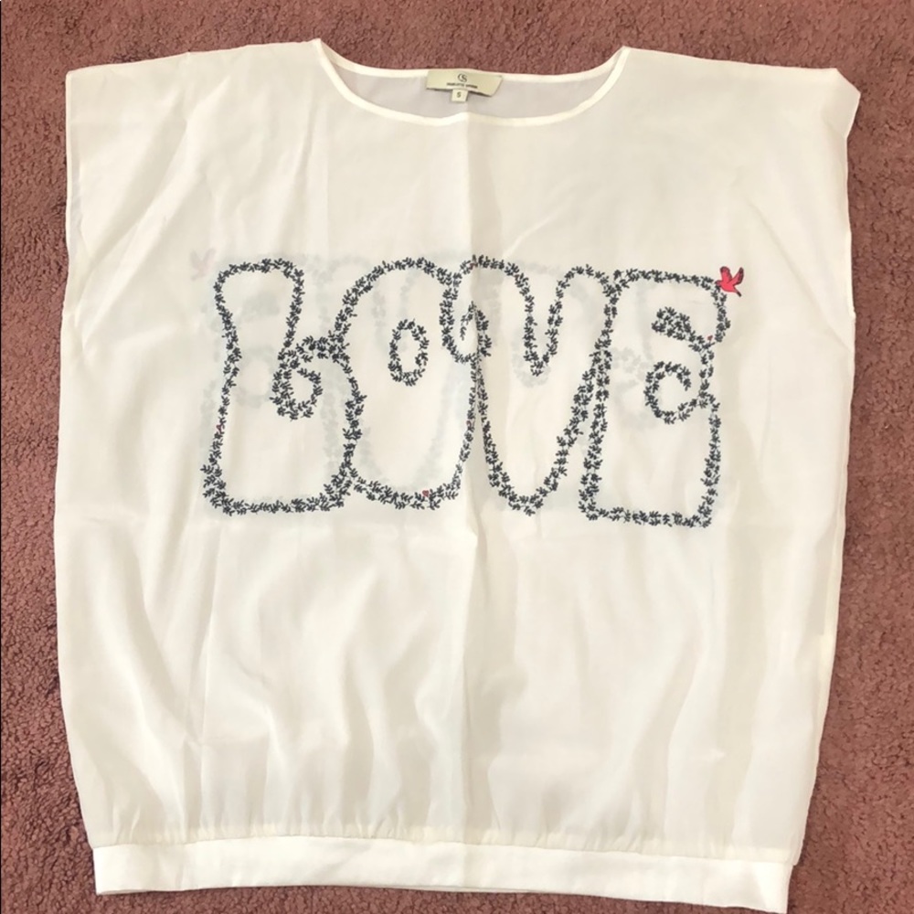 White love tee-shirt